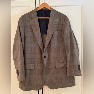 Sid Mashburn 48R (US) glencheck wool/cashmere suit. Rarely worn. 2023 collection